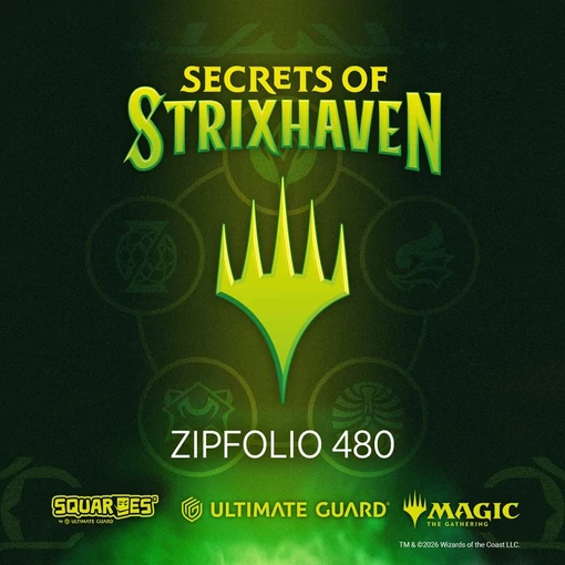 Ultimate Guard Zipfolio 480 Xenoskin Magic: The Gathering "Secrets of Strixhaven" - Quandrix