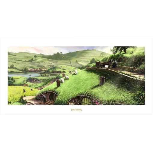 Lord of the Rings Art Print Disturber of the Peace 59 x 30 cm