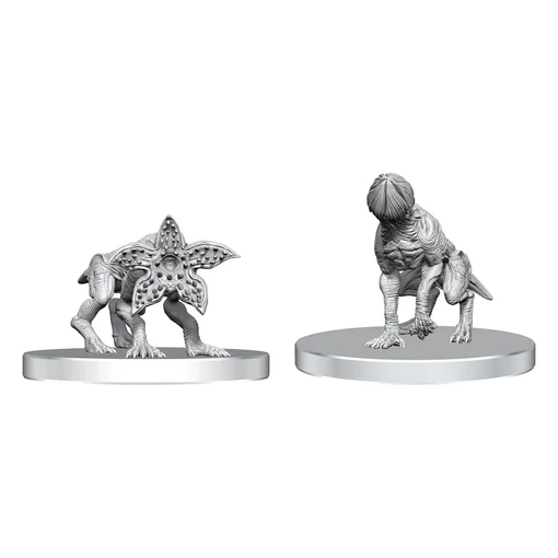 Stranger Things Unpainted Miniatures Demodogs
