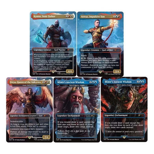 Magic the Gathering Secret Lair x PlayStation: God of War: Norse english