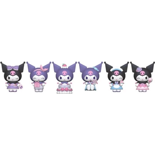 Sanrio Kuromi Party Series Mini Figures Kuromi  5 cm Blind Box Display (12)