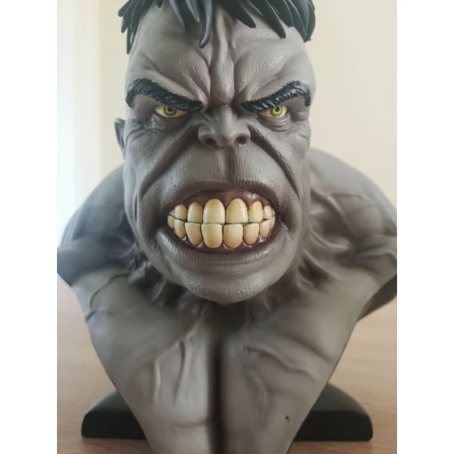 Sideshow Legendary Scale Hulk Bust szürke verzió