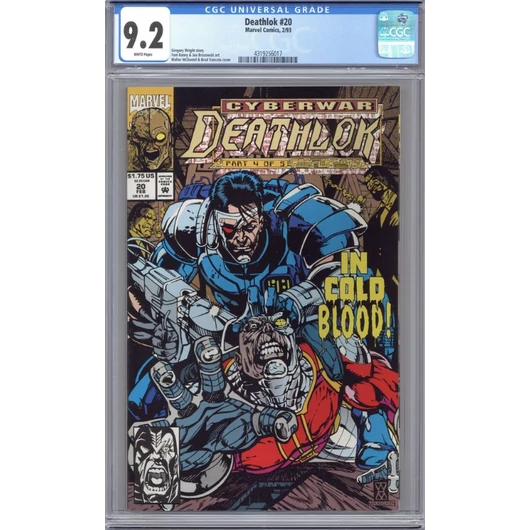 Deathlok #20 CGC 9.2