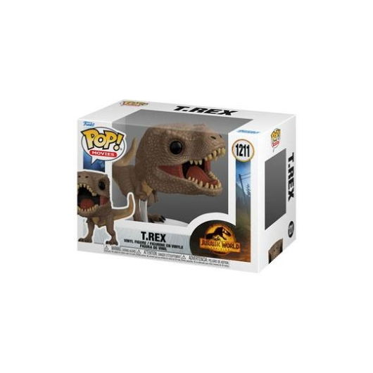 Jurassic World 3 POP! Movies Vinyl figura T-Rex  9 cm