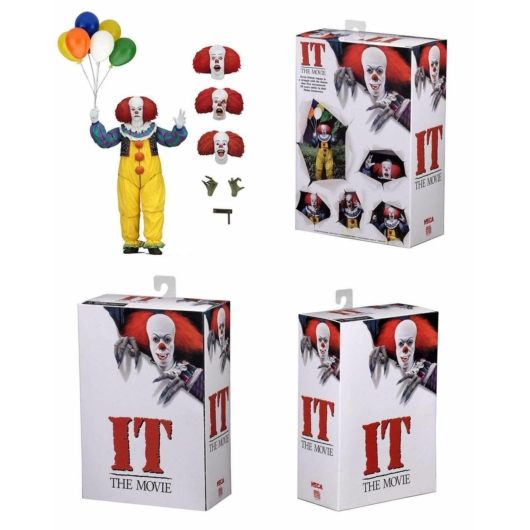 IT - akciófigura - Ultimate Pennywise 18cm (1990 Miniseries)