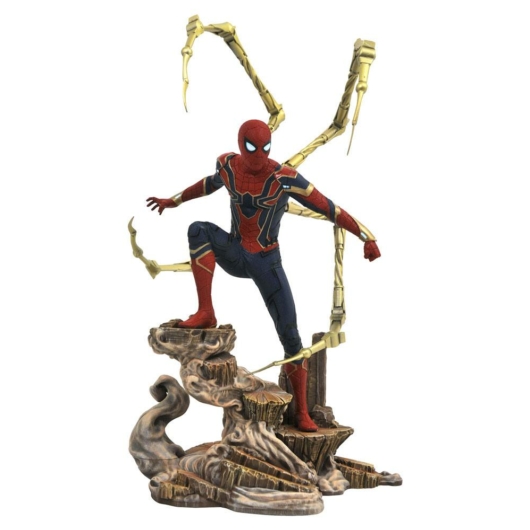 Avengers Infinity War Marvel Movie Gallery PVC szobor Iron Spider-Man 23 cm