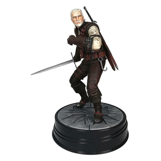 Witcher 3 Wild Hunt PVC szobor Geralt Manticore 20 cm
