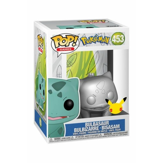 Pokemon POP! Games  Bulbasaur Pokemon Silver 25th Anniversary Special Edition 9 cm
