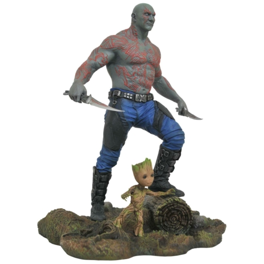 Guardians of the Galaxy Vol. 2 Marvel Gallery PVC szobor Drax & Baby Groot 25 cm