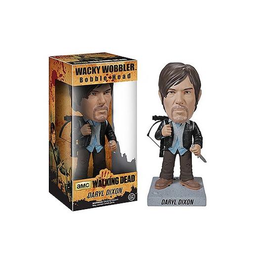 The Walking Dead Wacky Wobbler Bobble-Head New Biker Daryl 18 cm