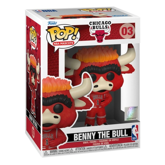 NBA Mascots POP! Sports Chicago - Benny the Bull 9 cm