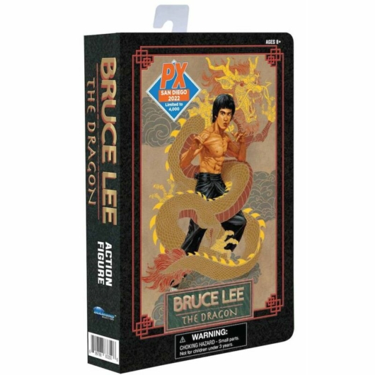 Bruce Lee The Dragon SDCC 2022 Exclusive VHS figura 18cm