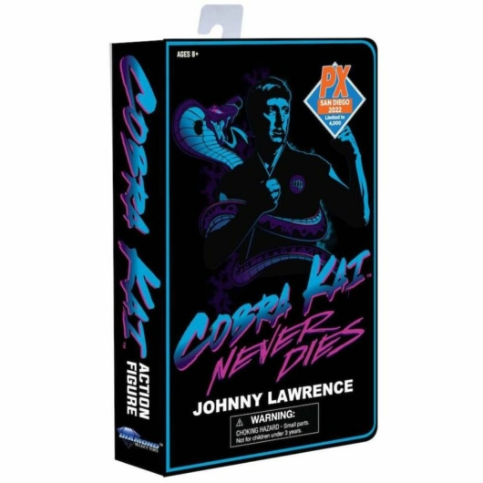 Cobra Kai Johnny Lawrence SDCC 2022 Exclusive VHS figura 18cm