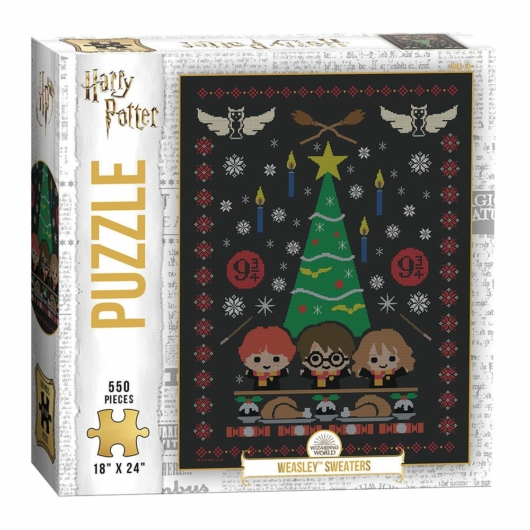 Harry Potter Jigsaw Puzzle Weasley Sweaters (550 darabos)