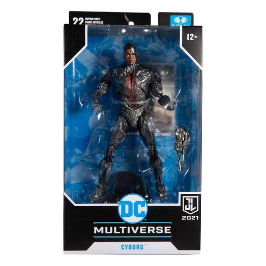 DC Justice League Movie akciófigura  Cyborg (without Helmet) 18 cm