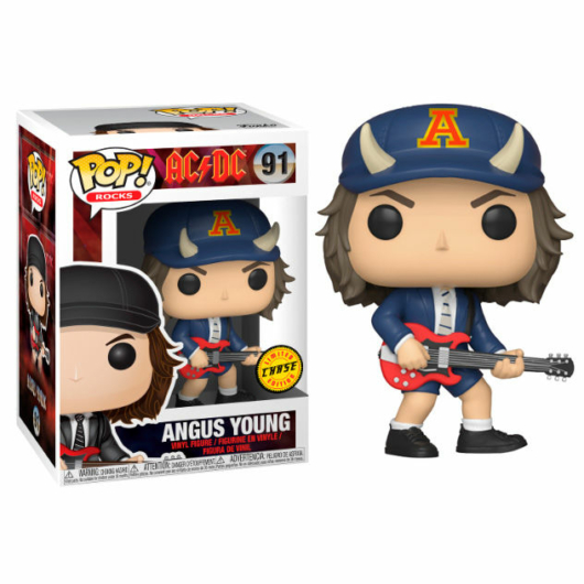 AC/DC POP! Rocks  Angus Young  Chase 9 cm 