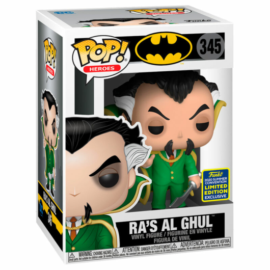 POP figure DC Comics Batman Ra's Al Ghul Exclusive 2020 Funko Convention Exclusive