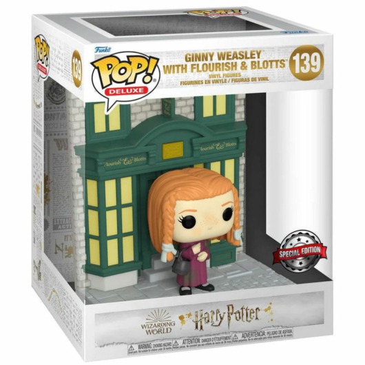 POP figure Harry Potter Diagon Alley Ginny Weasley Flourish & Blotts Exclusive
