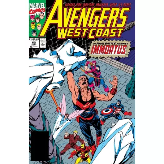 Avengers West Coast #62