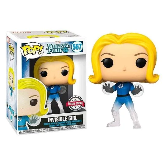 Funko POP Marvel: Fantastic Four - Invisible Girl Special edition