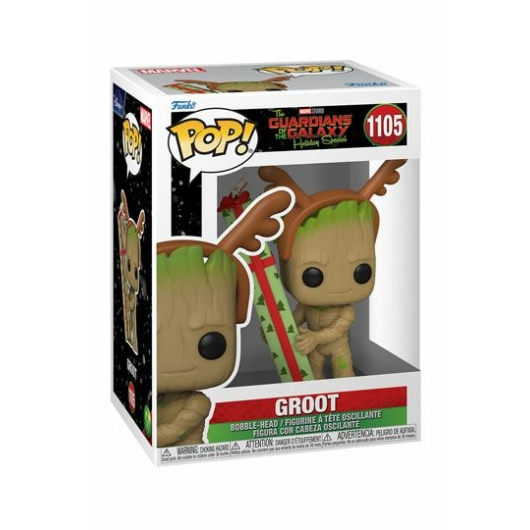 Guardians of the Galaxy Holiday Special POP! Heroes Groot 9 cm