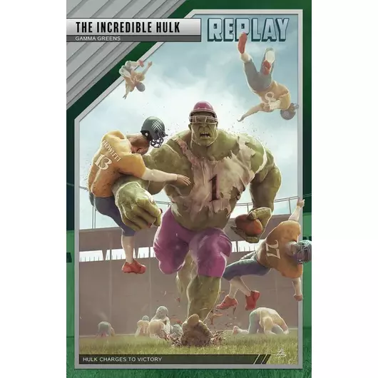 Hulk #3 (Bjorn Barends Replay  Variant)