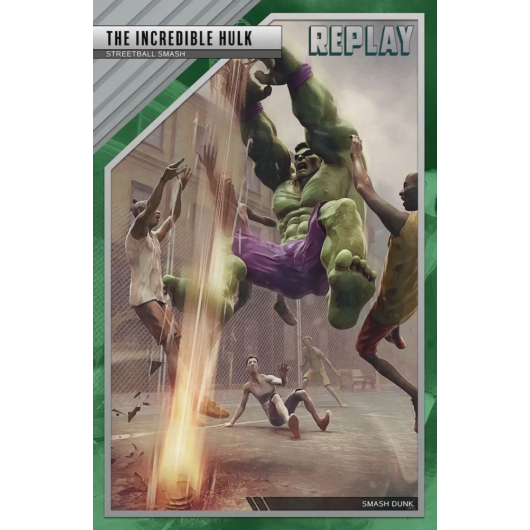 Hulk #4 (Bjorn Barends Replay  Variant)