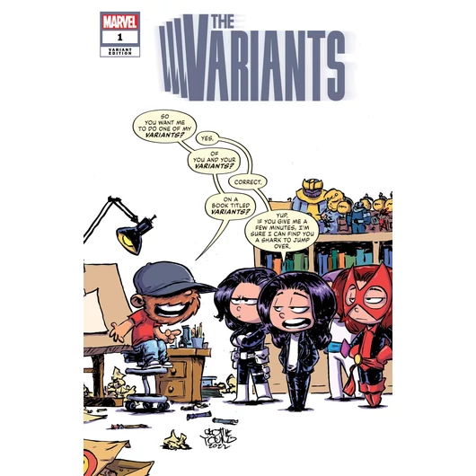 The Variants #1 Skottie Young variant