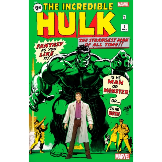 Hulk (2021 Marvel) #3 NAKAYAMA CLASSIC HOMAGE VAR