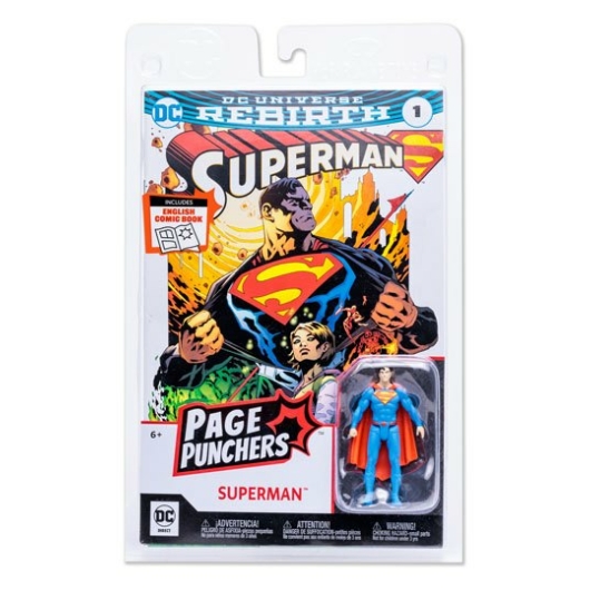 DC Direct Page Punchers akciófigura  Superman (Rebirth) 8 cm