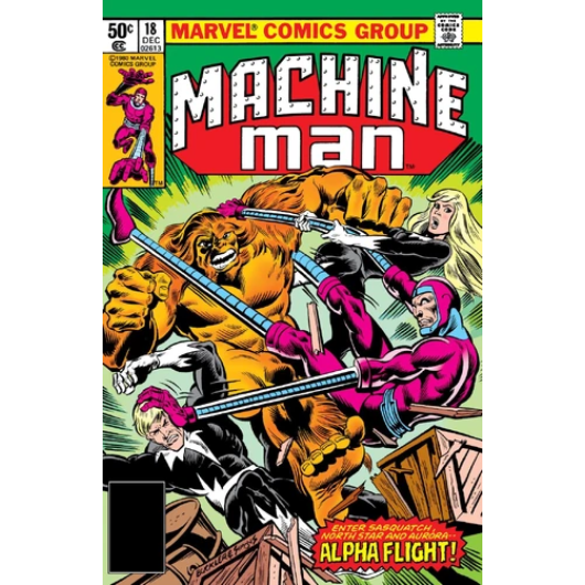Machine Man #18