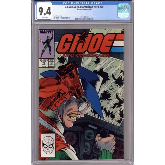 GI Joe  #70 CGC 9.4