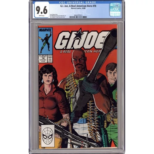 GI Joe  #78 CGC 9.6