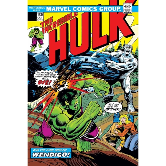 the Incredible Hulk #180 FACSIMILE EDITION