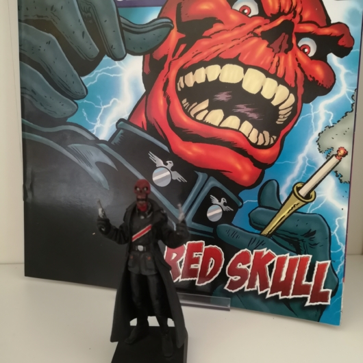 Issue 34: Red Skull Ólomfigur doboz nélkül