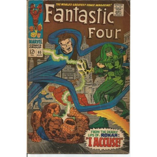 Fantastic Four #65 Ronan első megjelenése