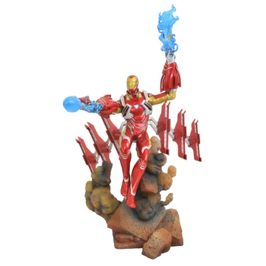 Avengers Infinity War Marvel Movie Gallery PVC szobor  Iron Man MK50 23 cm