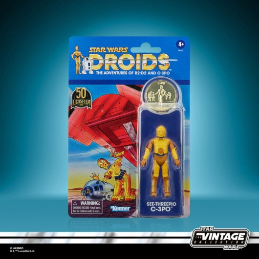 Star Wars: Droids Vintage Collection akciófigura  2021 See-Threepio (C-3PO) 10 cm