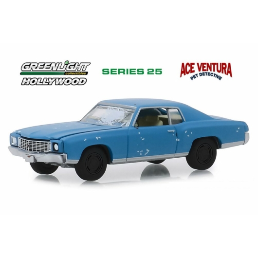 Ace Ventura: Pet Detective Diecast Model 1/64 1972 Chevrolet Monte Carlo