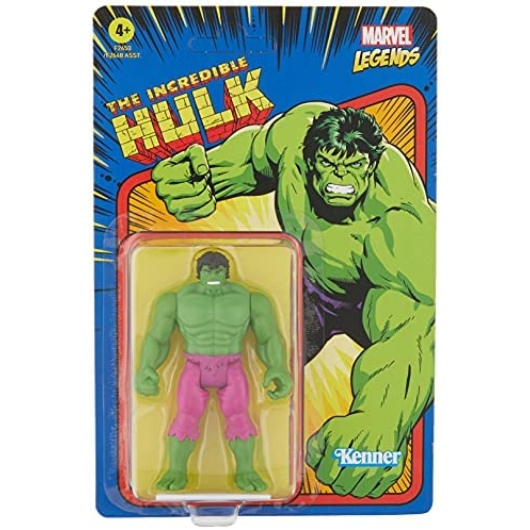 Marvel Legends Retro Collection figura The Incredible Hulk green