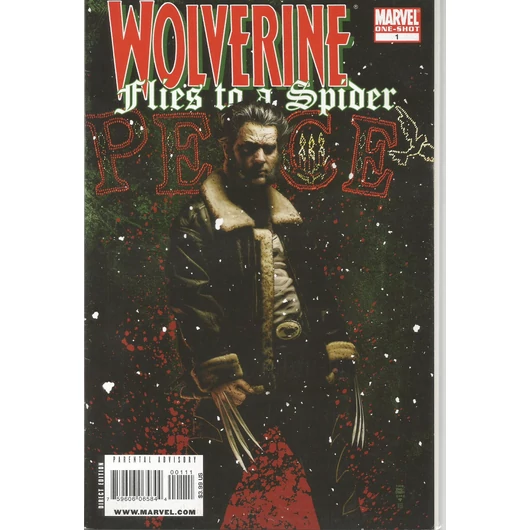 Wolverine Flies to a Spider