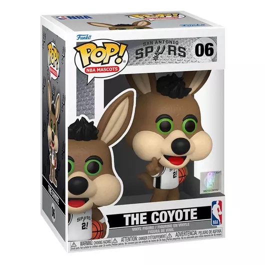 NBA Mascots POP! Sports San Antonio - The Coyote 9 cm