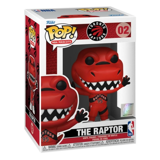 NBA Mascots POP! Sports Toronto - Raptor (New Pose) 9 cm