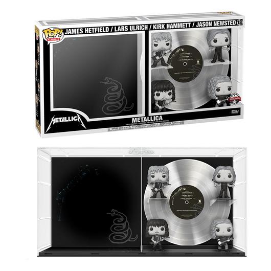 Metallica POP! Albums deluxe 4-Pack Metallica (B&W) 9 cm