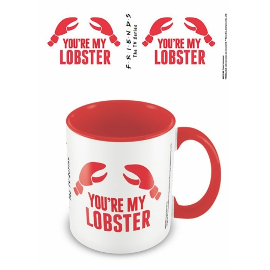 Friends belül színes bögre - You're my Lobster