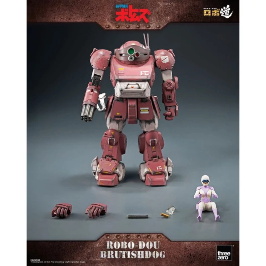 Armored Trooper Votoms Robo-Dou Action Figure Brutishdog 15 cm