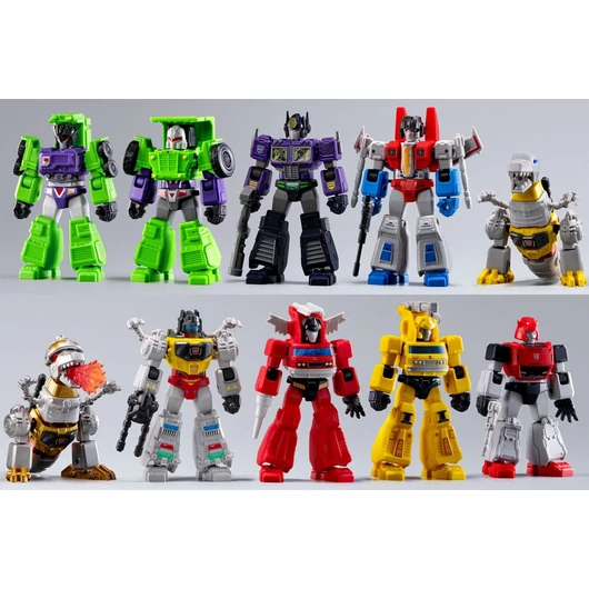 Transformers Blokees Plastic Model Kit Galaxy Version 02 SOS Assortment (9)