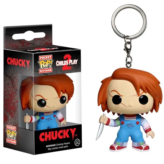 Child´s Play Pocket POP! Vinyl Keychain Chucky 4 cm Display (12)
