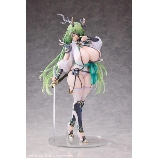 Original Character PVC Statue 1/6 Dokuganryu-chan Illustrated by Mataro 30 cm