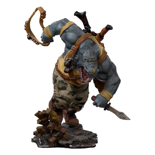 Teenage Mutant Ninja Turtles BDS Art Scale Statue 1/10 Rocksteady 24 cm